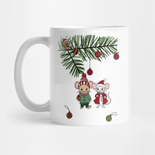 Mouse Christmas Mug